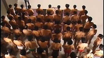 Asian Orgy With Unbridled Bukkake In Japan