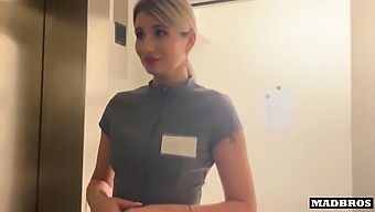Ukrainian Maid Caught Red-Handed And Punished With Hardcore Toilet Sex