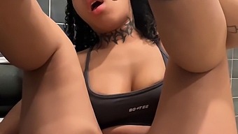 Black Beauty Enjoys Sex Toys And Public Pleasure