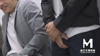 Asian Models Indulge In Hardcore Group Sex And Rough Sex Acts